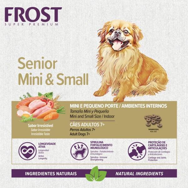 Imagem de Ração para Cães Adultos Frost Senior Mini & Small SC 2.5KG