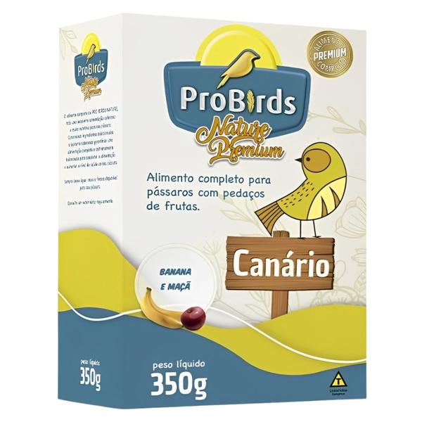 Imagem de Ração para Canário Alimento Completo Nature Premium 350g