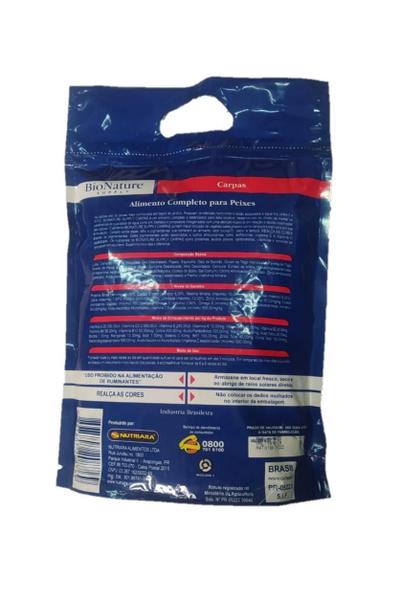 Ração Para Carpas Bionature Supply Realça As Cores 1Kg - Brazilian Pet Foods Imagem de Ração Para Carpas Bionature Supply Realça As Cores 1Kg