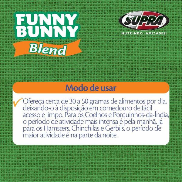 Imagem de Ração para Coelho Hamster e Porquinho da India Funny Bunny Blend Sc 500Gr