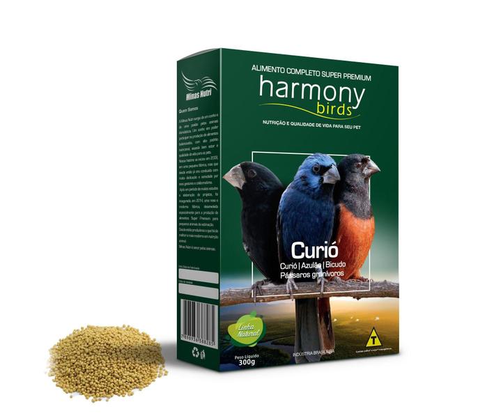 Ração para Curió, Bicudo, Azulão Extrusada Natural - Harmony Birds Curió Natural - Super Premium Imagem de Ração para Curió, Bicudo, Azulão Extrusada Natural - Harmony Birds Curió Natural - Super Premium