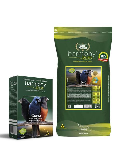 Ração para Curió, Bicudo, Azulão Extrusada Natural - Harmony Birds Curió Natural - Super Premium Imagem de Ração para Curió, Bicudo, Azulão Extrusada Natural - Harmony Birds Curió Natural - Super Premium