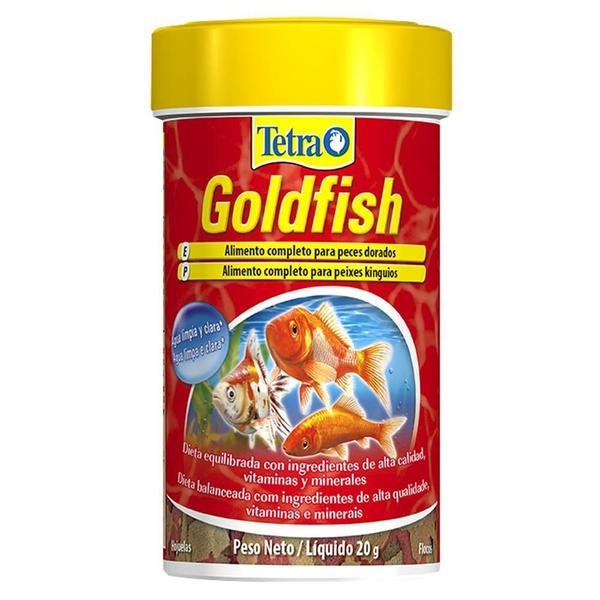 Imagem de Ração Para Peixe Tetra Goldfish 20G