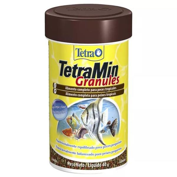 Imagem de Ração Para Peixe Tetra Min Granules 100ml 40g