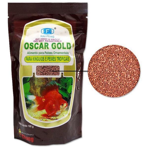 Imagem de Ração Para Peixes Oscar Gold 100G Carpas E Kinguios