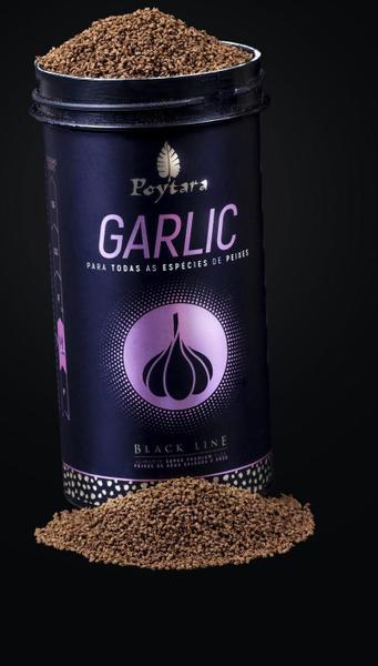 Imagem de Ração Para Peixes Poytara Garlic 90G Black Line