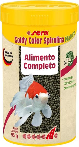 Imagem de Ração Para Peixes Sera Goldy Color Spirulina (95gr)