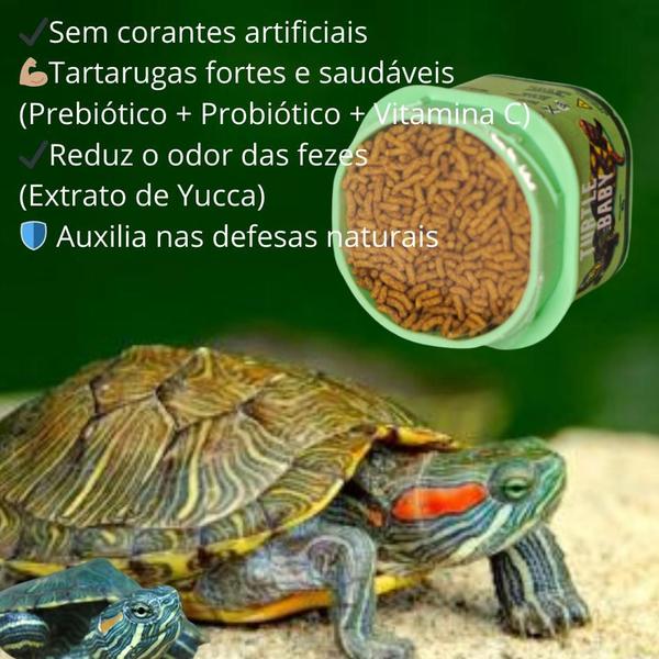 Imagem de Racao para tartaruga turtle baby 10g nutricon