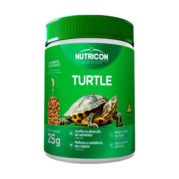 Imagem de Ração Para Tartarugas Nutricon Turtle 25G