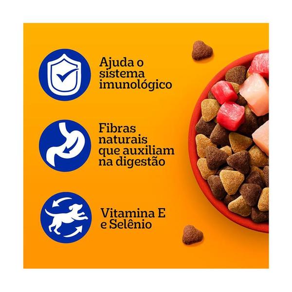 Imagem de Ração Pedigree Cães Adultos Raças Médias E Grandes Carne,