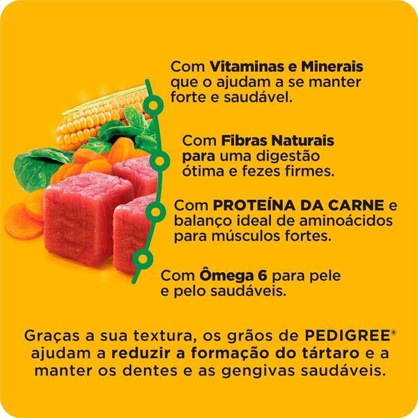 Imagem de Ração Pedigree para Cães Adultos de Porte Médio e Grande Sabor Carne e Vegetais - 20Kg