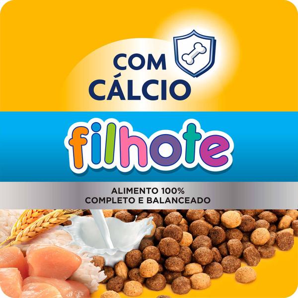 Imagem de Ração Pedigree para Cães Filhotes de Porte Médio e Grande Sabor Carne, Frango e Cereais - 10,1kg