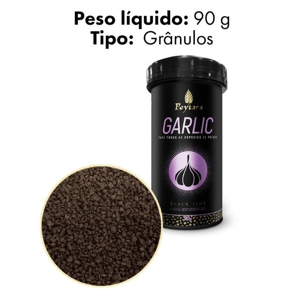 Imagem de Racao poytara black line garlic 90g