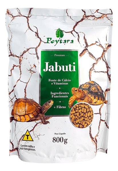 Imagem de Ração Poytara Jabuti 800g BAG