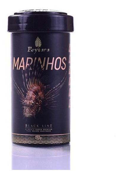 Ração Poytara Marinhos Black Line G 110 G Imagem de Ração Poytara Marinhos Black Line G 110 G