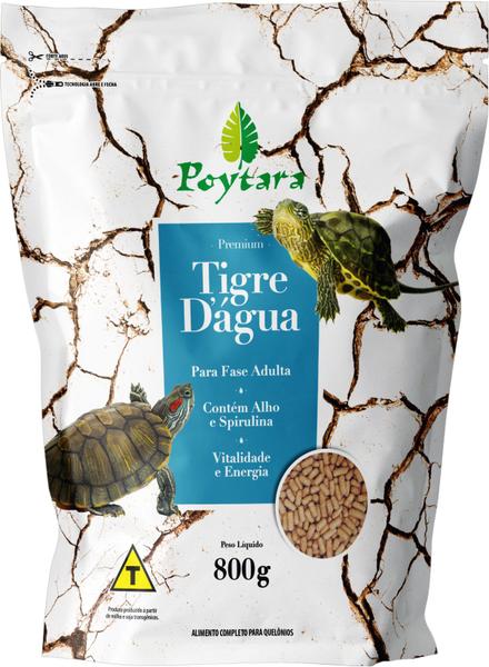 Imagem de Ração Poytara Tigre DÁgua Bag 800 gramas