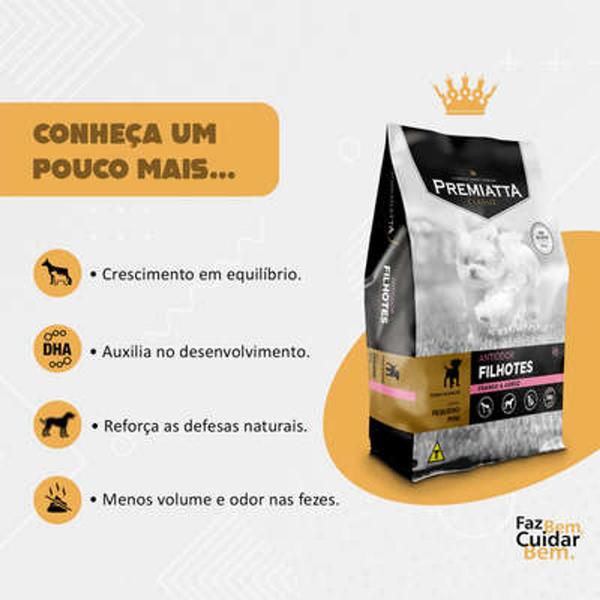 Imagem de Ração Premiatta Classic para Cães Filhotes de Raças pequenas mini