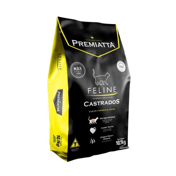 Imagem de Ração Premiatta Feline para Gatos Castrados - 10,1 Kg