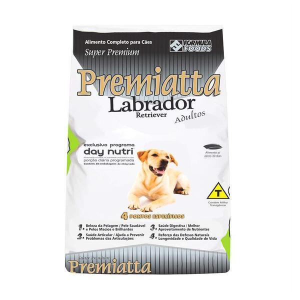 Ração Premiatta Labrador Adulto 10,5kg Imagem de Ração Premiatta Labrador Adulto 10,5kg