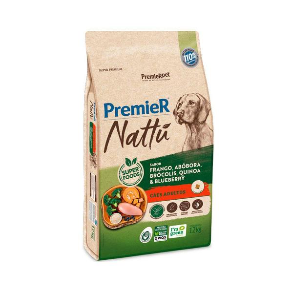 Imagem de Ração Premier Nattu Cães Adultos Abóbora 12kg