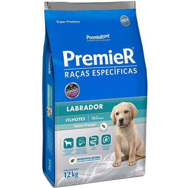 Imagem de Ração Premier Pet Raças Específicas Labrador Filhote - 12 Kg