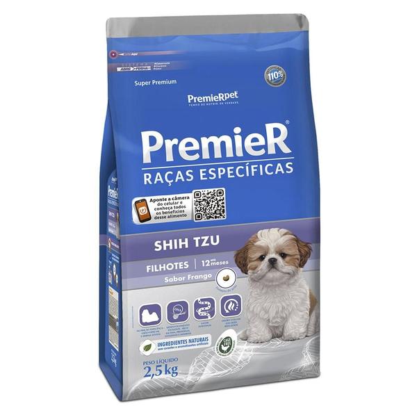 Imagem de Ração Premier Pet Raças Específicas Shih Tzu Filhote - 2,5 Kg