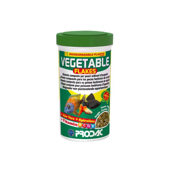 Racao prodac vegetable flakes 50g Imagem de Racao prodac vegetable flakes 50g