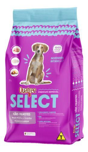 Imagem de Ração Quatree Select Cães Filhotes Porte Médio E Grande 3kg