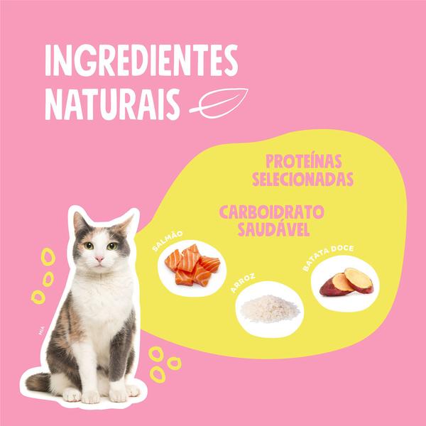 Imagem de Ração Quatree Select Gatos Adulto Salmão Arroz e Batata Doce 10,1 kg