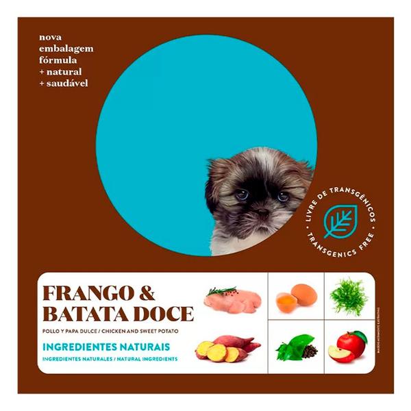 Ração Quatree Supreme Cães Filhotes Raças Pequenas Frango e Batata Doce - 3kg Imagem de Ração Quatree Supreme Cães Filhotes Raças Pequenas Frango e Batata Doce - 3kg