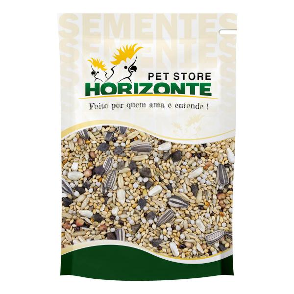 Ração Ring Neck Mistura Sementes Rosela com Perila 1kg - Horizonte Imagem de Ração Ring Neck Mistura Sementes Rosela com Perila 1kg