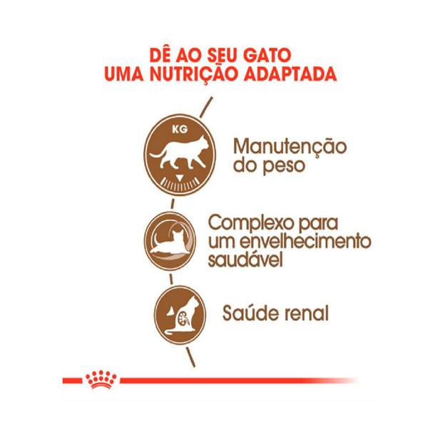 Imagem de Ração Royal Canin Castrados 12+ para Gatos Senior Acima de 12 anos 1,5 kg