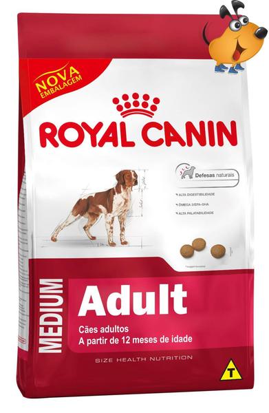 Imagem de Ração Royal Canin Medium Adult 15 kg - Royal Canin