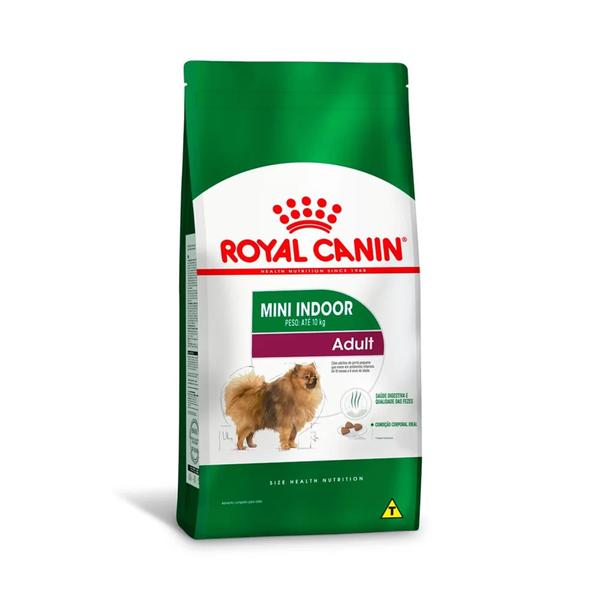 Imagem de Ração Royal Canin Mini Indoor para Cães Adultos de Porte Pequeno