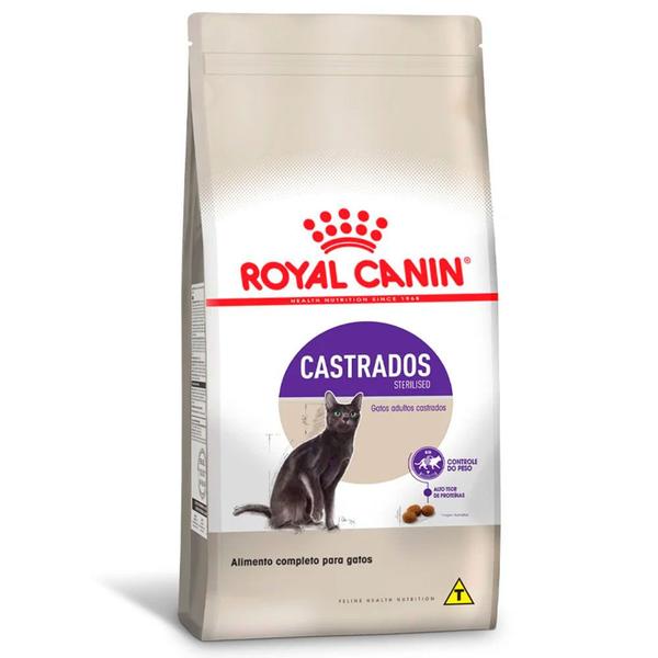 Imagem de Ração Royal Canin Sterilised para Gatos Adultos Castrados 4kg