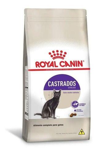 Ração Royal Canin Sterilised Para Gatos Castrados 1,5kg Imagem de Ração Royal Canin Sterilised Para Gatos Castrados 1,5kg