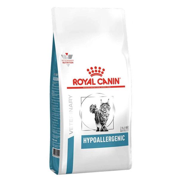 Imagem de Ração Royal Canin Veterinary Hypoallergenic Gatos 1,5kg