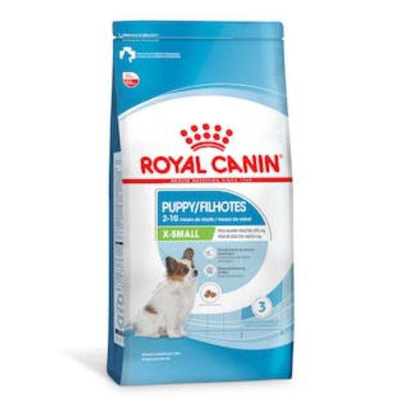 Imagem de Ração Royal Canin X-Small Cães Filhotes de Porte Mini 2,5 Kg