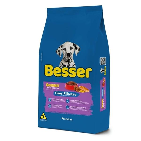 Imagem de Ração Seca Besser Gourmet para Cães Filhotes - 20 Kg