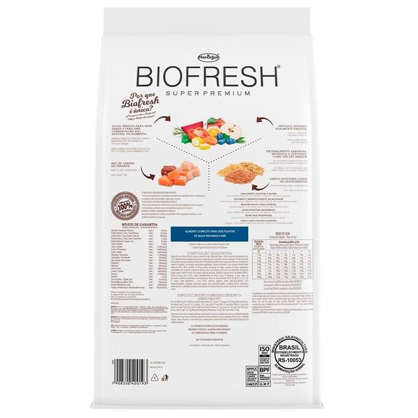 Ração Seca Biofresh Mix de Carne, Frutas, Legumes e Ervas Frescas Cães Filhotes de Raças Pequenas e Minis - 1 Kg Imagem de Ração Seca Biofresh Mix de Carne, Frutas, Legumes e Ervas Frescas Cães Filhotes de Raças Pequenas e Minis - 1 Kg