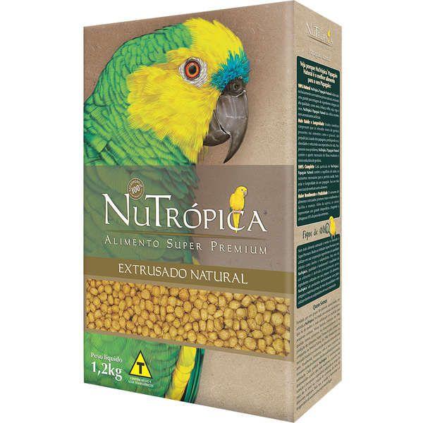 Imagem de Ração Seca Extrusada Natural Nutrópica para Papagaios 1,2kg