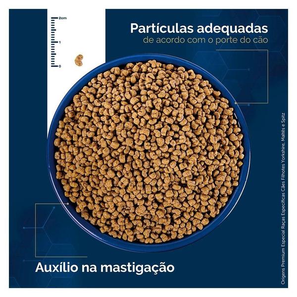 Imagem de Ração Seca Origens Premium Especial Raças Específicas para Cães Filhotes das Raças Yorkshire, Maltês e Spitz - 10,1 Kg