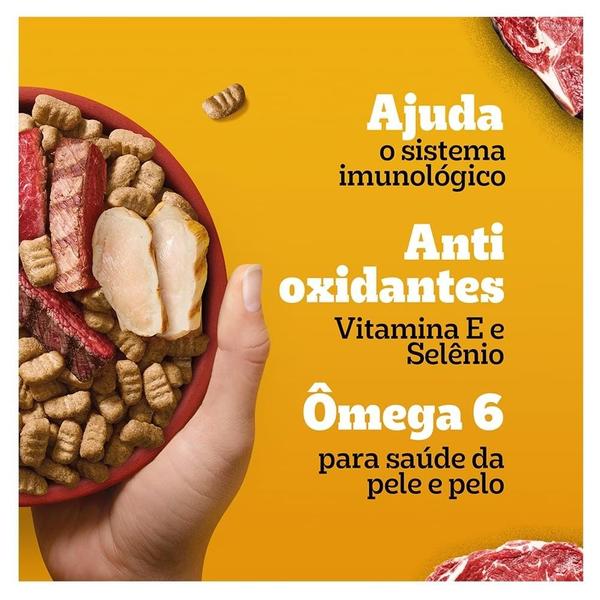 Ração Seca Pedigree High Protein Carne e Frango para Cães Adultos - 10,1 Kg Imagem de Ração Seca Pedigree High Protein Carne e Frango para Cães Adultos - 10,1 Kg