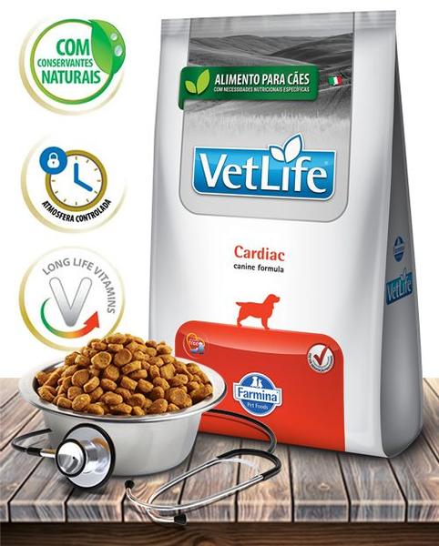 Imagem de Ração Seca Vet Life Natural Cardiac para Cães com Insuficiência Cardíaca - 2kg