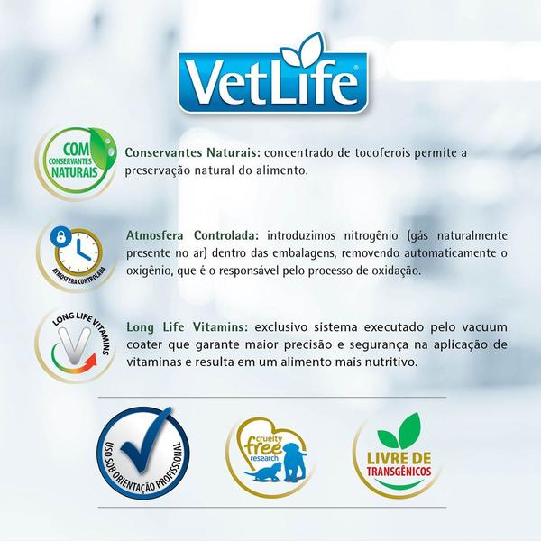 Imagem de Ração Seca Vet Life Natural Hypoallergenic para Cães Adultos com Problemas de Pele - 2Kg