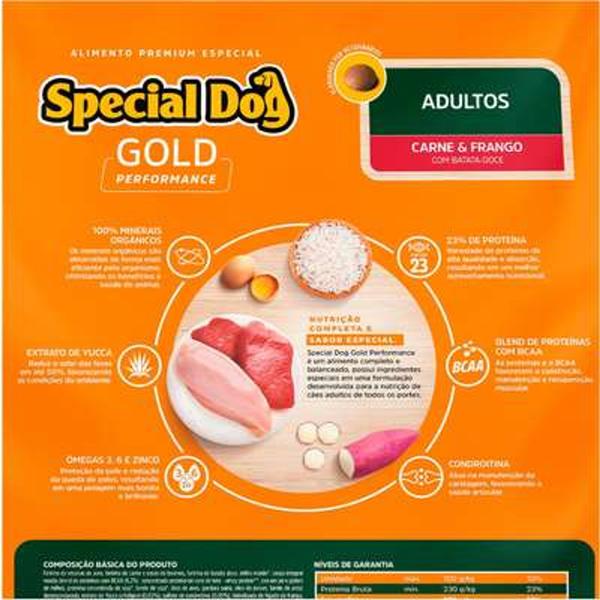 Imagem de Ração Special Dog Gold Performance Adulto 15 kg