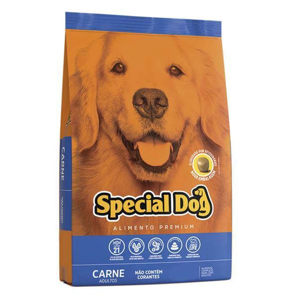 Ração Special Dog Premium Carne para Cães Adultos - Manfrim Imagem de Ração Special Dog Premium Carne para Cães Adultos