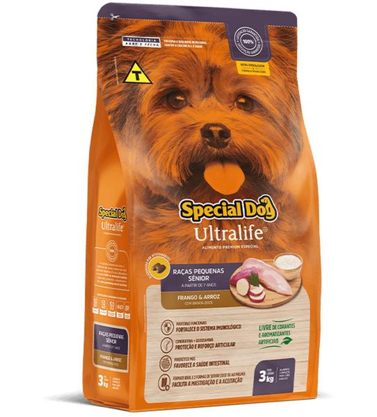 Imagem de Ração Special Dog Ultralife Sênior Raça Pequena Frango e Batata Doce 3 Kg