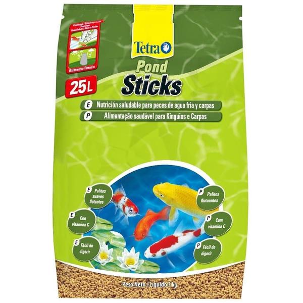 Imagem de Ração Tetra Pond Sticks em Palitos - 3 Kg