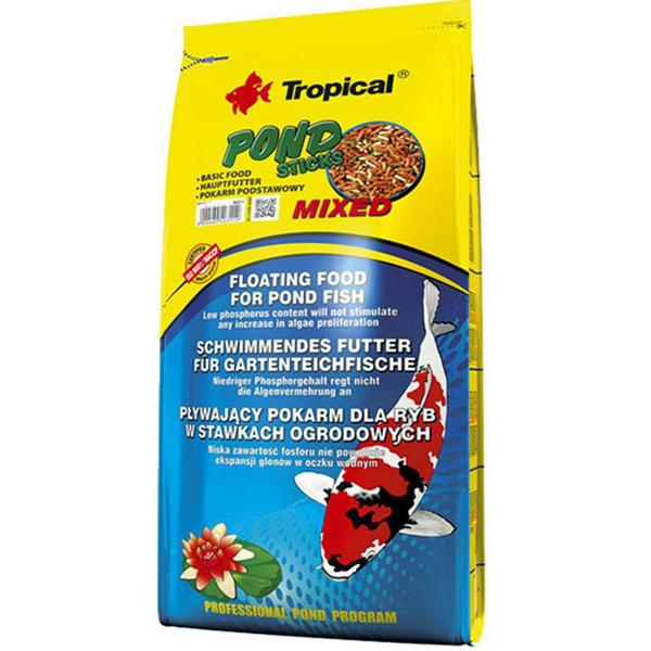 Imagem de Ração Tropical Pond Sticks Mixed Bag 4Kg